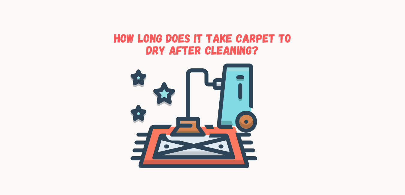 How long does it take carpet to dry after cleaning